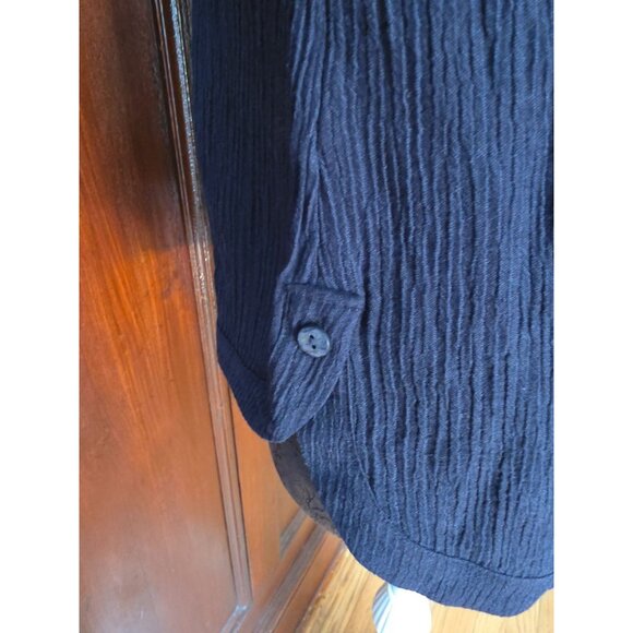 Soft Surroundings Womens Sleeveless Top Navy Size XS - Picture 2 of 8